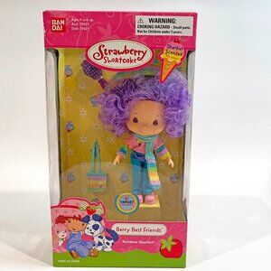 2004 Bandai Rainbow Sherbet Berry Best Friends Strawberry Shortcake Doll NIB
